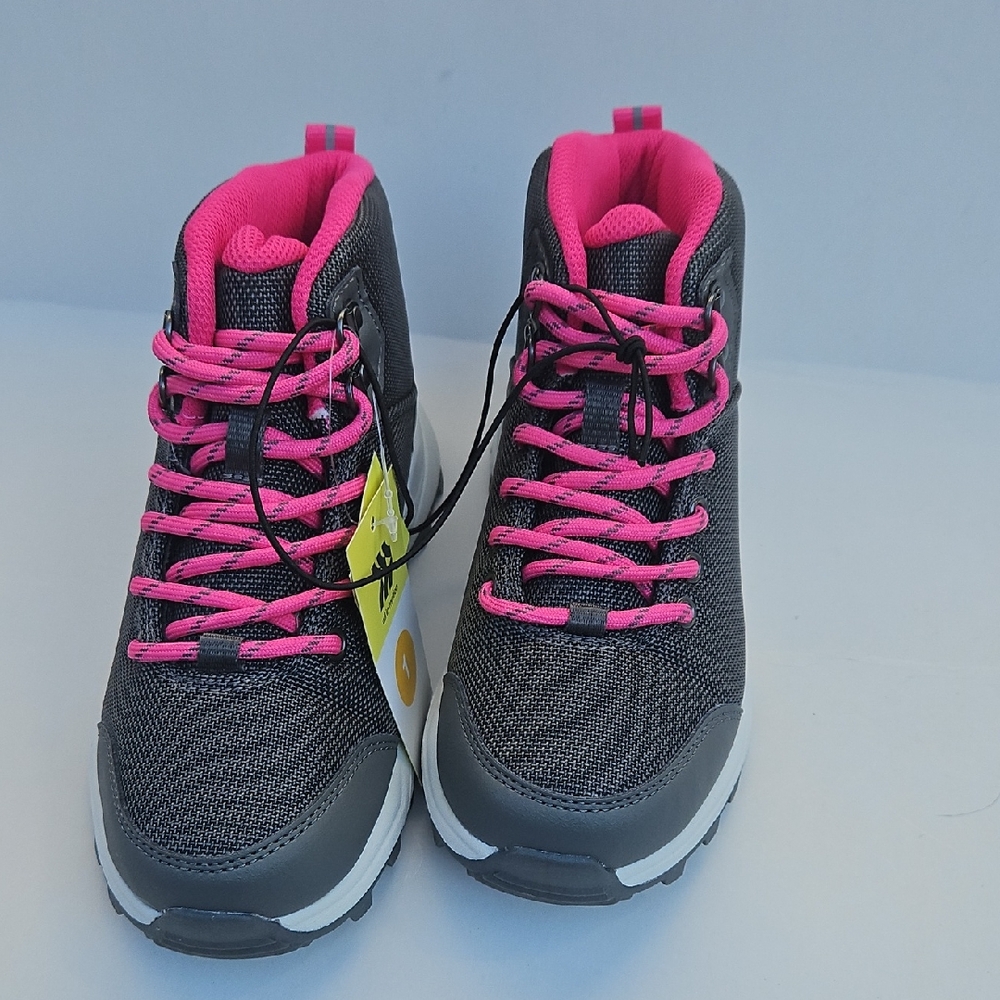 All in Motion Kids Boots - Gray and Pink